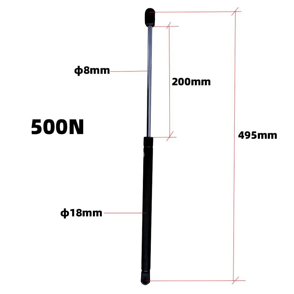 ONPO Gas Spring OD:18mm Strock:200MM Action Load:500N Installation Center Hole Distance:495mm ForAutomobile Trunk Spring Booster
ONPO Gas Spring OD:18mm Strock:200MM Action Load:500N Installation Center Hole Distance:495mm ForAutomobile Trunk Spring Booster