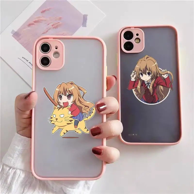 Toradora Taiga aisaka anime Phone Case For iphone 13 12 11 xr xs x 7 8 pro max Light pink Soft TPU Silicone Clear Case Cover
Toradora Taiga aisaka anime Phone Case For iphone 13 12 11 xr xs x 7 8 pro max Light pink Soft TPU Silicone Clear Case Cover