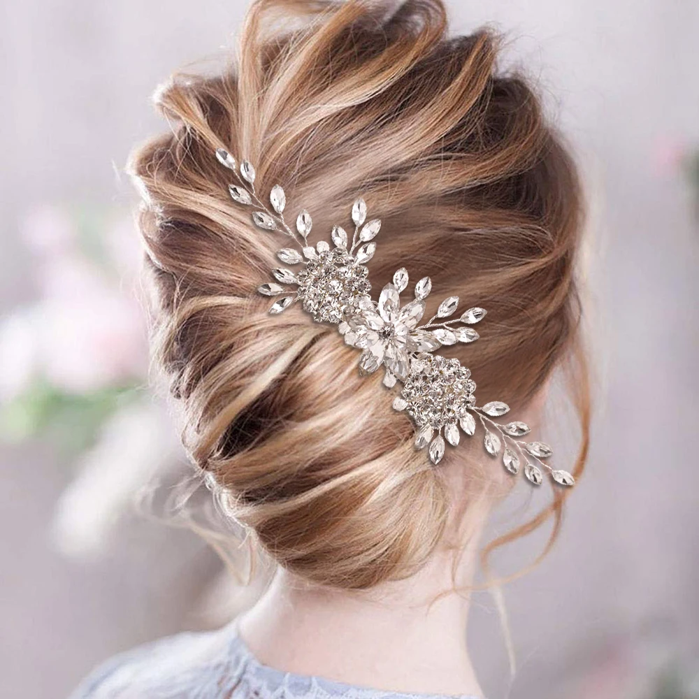 HP77 Wedding Comb Bride Headdress Rhinestone Bridal Headwear Wedding Hair Accessories Tiara for Women Accessories Jewelry Gift
HP77 Wedding Comb Bride Headdress Rhinestone Bridal Headwear Wedding Hair Accessories Tiara for Women Accessories Jewelry Gift