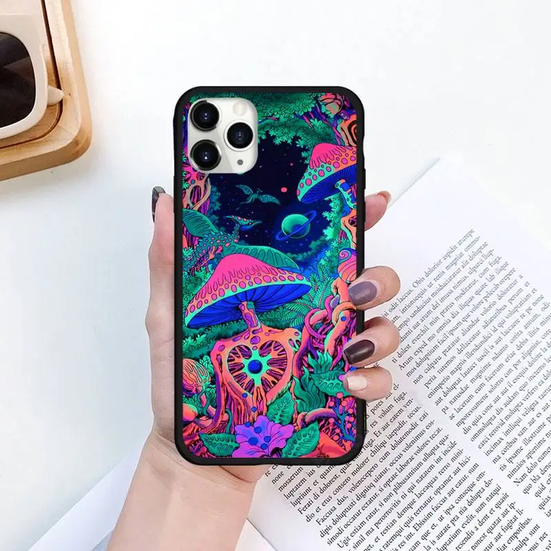 Art Mushroom Psychedelic painting Phone Case for iPhone 11 12 mini pro XS MAX 8 7 6 6S Plus X 5S SE 2020 XR Luxury shell funda
Art Mushroom Psychedelic painting Phone Case for iPhone 11 12 mini pro XS MAX 8 7 6 6S Plus X 5S SE 2020 XR Luxury shell funda