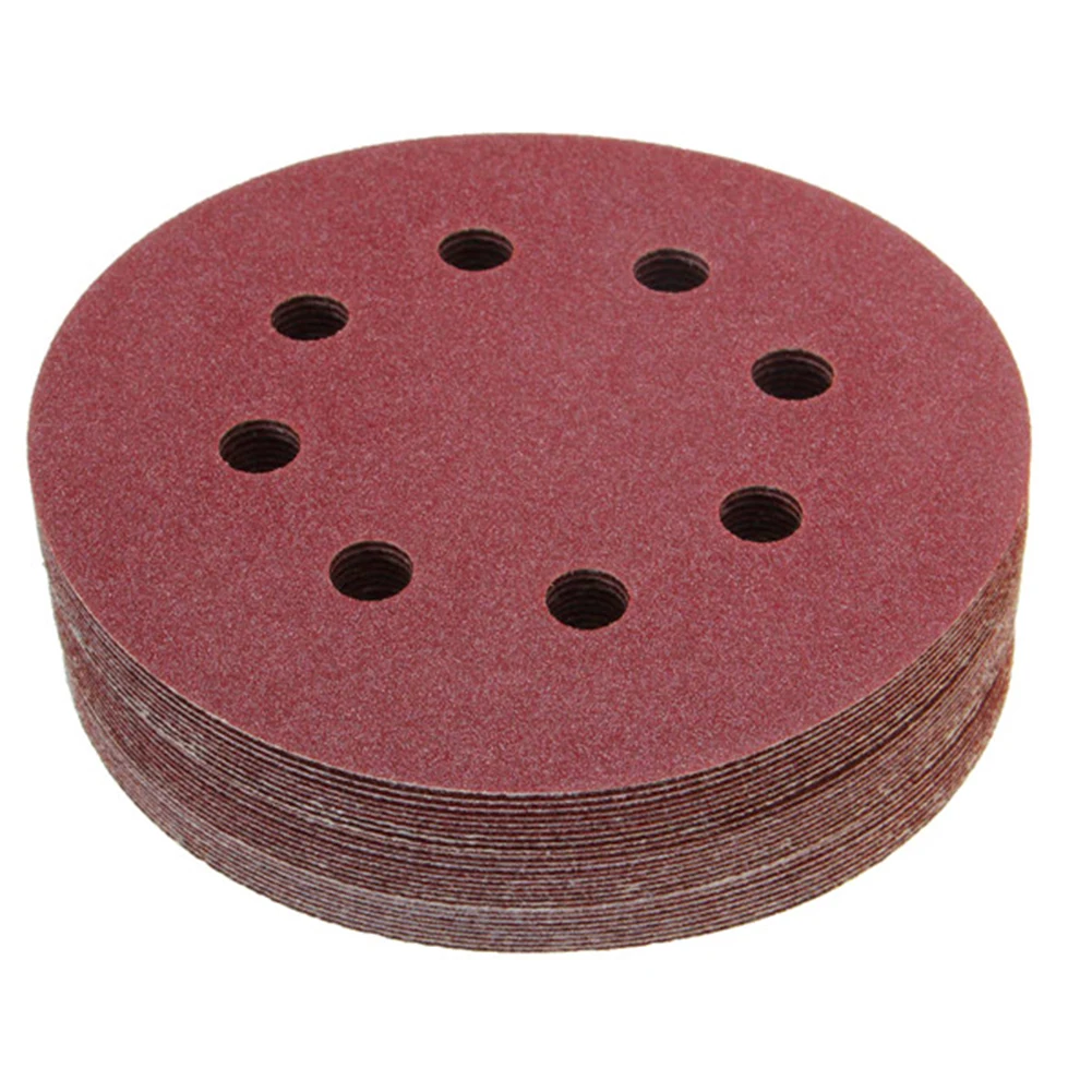 100pcs 5 inch 8 Hole Round Flocking Sandpaper Self-adhesive Abrasive Sheet
100pcs 5 inch 8 Hole Round Flocking Sandpaper Self-adhesive Abrasive Sheet