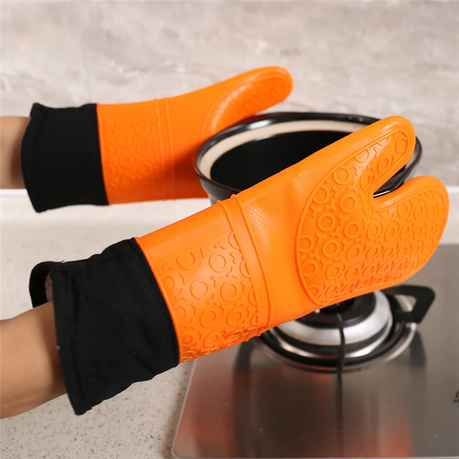 2 Pairs Extra Long Professional Silicone Oven Mitt Heat Resistant Pot Holders Food Safe Flexible Oven Gloves Wholesale
2 Pairs Extra Long Professional Silicone Oven Mitt Heat Resistant Pot Holders Food Safe Flexible Oven Gloves Wholesale