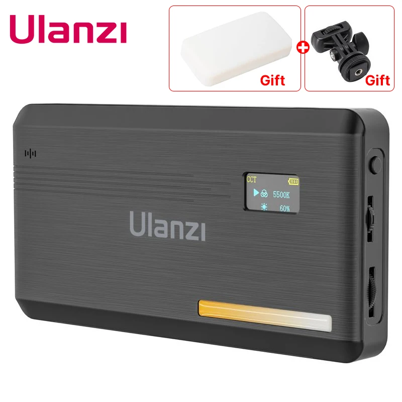 Ulanzi VL200 LED Video Light 2500K 9000K Dimmable Fill Light DSLR Camera Smartphone Vlog Light Lamp For Photography Lighting
Ulanzi VL200 LED Video Light 2500K 9000K Dimmable Fill Light DSLR Camera Smartphone Vlog Light Lamp For Photography Lighting