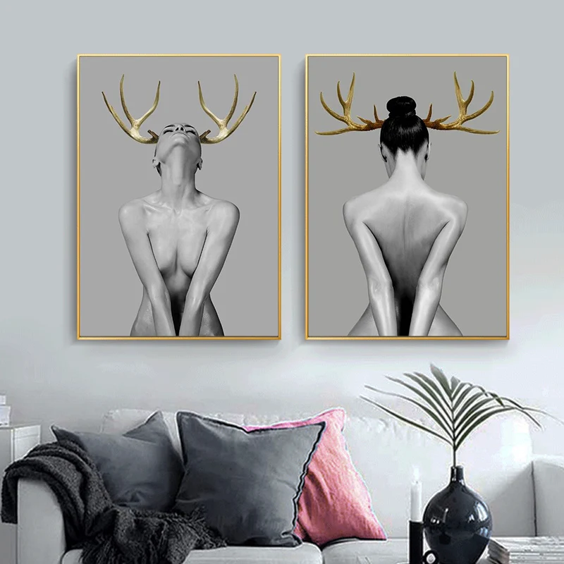 Nordic Art Sexy Nude Woman Canvas Art Posters And Prints Modern Abstract Girls Canvas Paintings On the Wall Art Pictures Cuadros
Nordic Art Sexy Nude Woman Canvas Art Posters And Prints Modern Abstract Girls Canvas Paintings On the Wall Art Pictures Cuadros