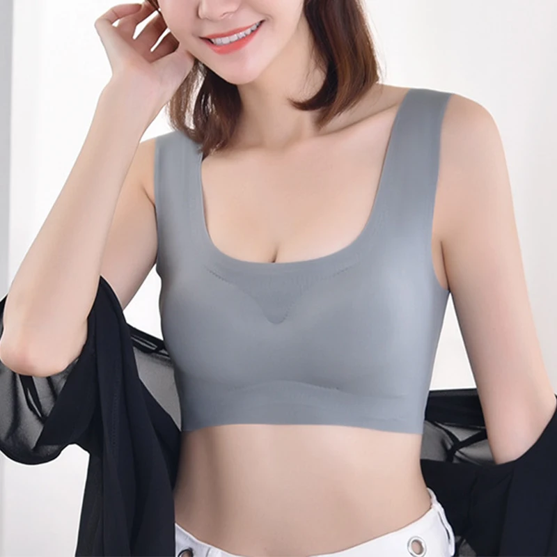 2020Plus Size Seamless Sports Bra For Women Gym Fitness Top Yoga Bra Running Crop Top Push Up Sport Bra Top
2020Plus Size Seamless Sports Bra For Women Gym Fitness Top Yoga Bra Running Crop Top Push Up Sport Bra Top