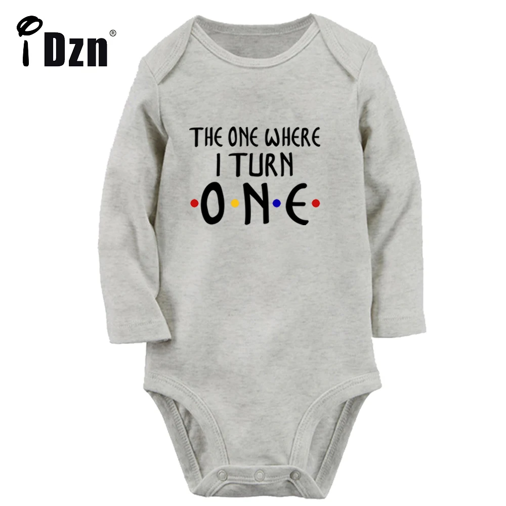 The One Where I Turn ONE Baby Boys Fun Rompers Baby Girls Cute Bodysuit Infant Long Sleeves Jumpsuit Newborn Soft Clothes
The One Where I Turn ONE Baby Boys Fun Rompers Baby Girls Cute Bodysuit Infant Long Sleeves Jumpsuit Newborn Soft Clothes
