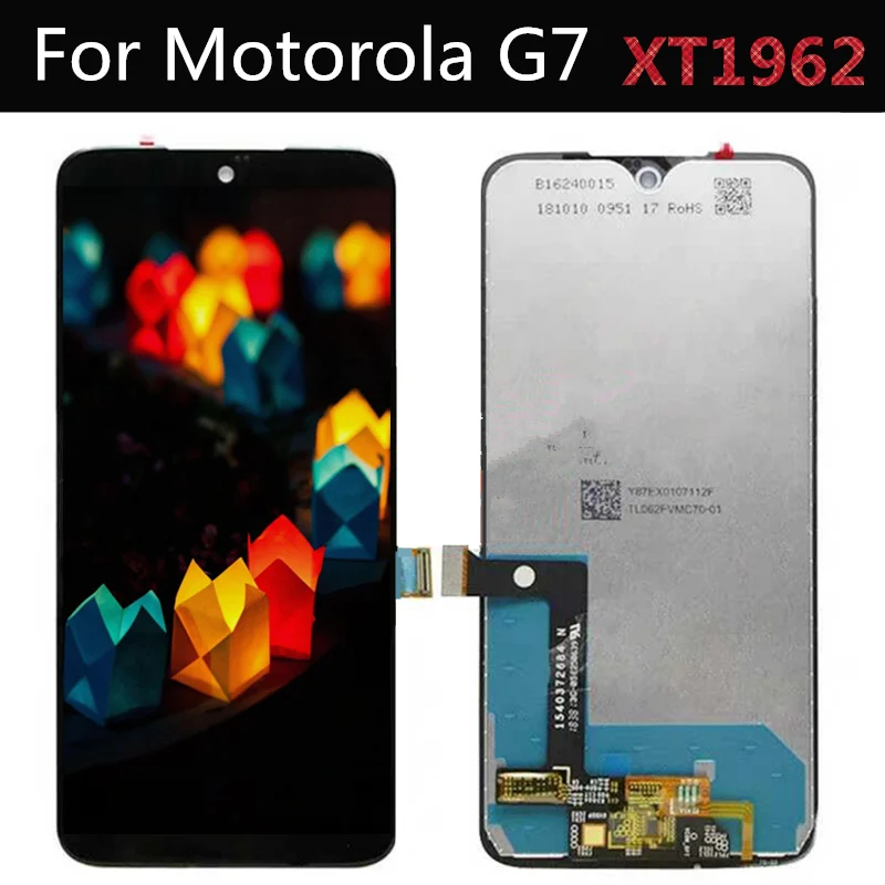6.2 inch For Motorola Moto G7 XT1962 LCD Display+Touch Screen Digitizer Assembly Repair Part Mobile Accessories
6.2 inch For Motorola Moto G7 XT1962 LCD Display+Touch Screen Digitizer Assembly Repair Part Mobile Accessories