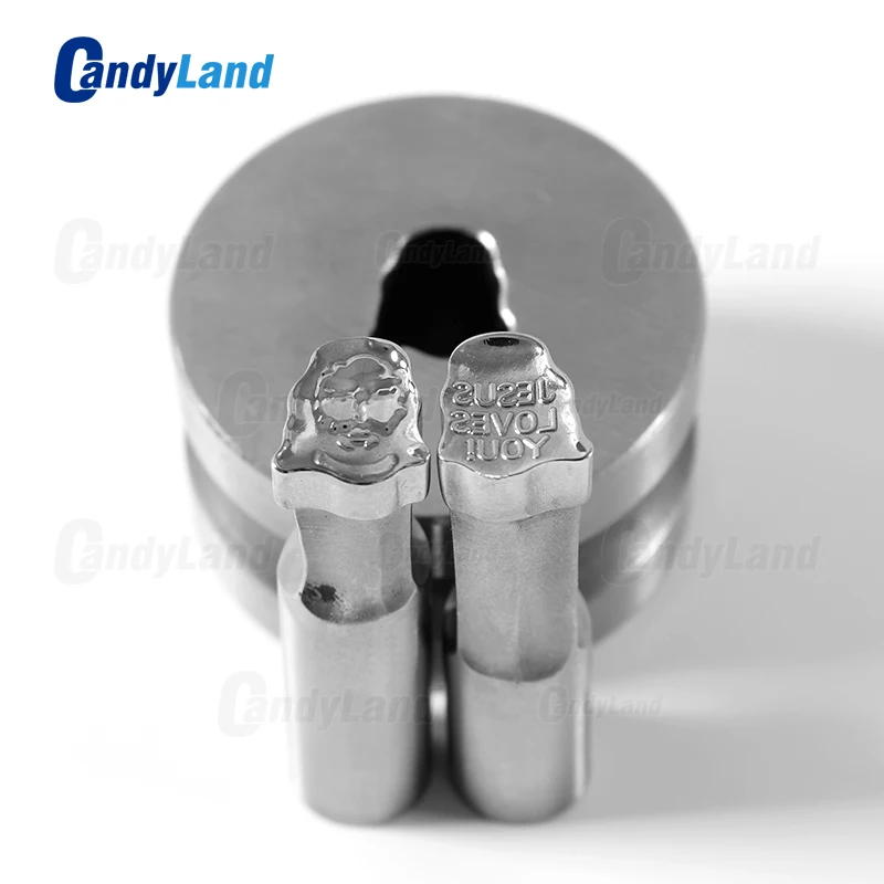CandyLand Jesus Tablet Die Pill Press Die Candy Punch Die Set Custom Logo Punch Die Cast Pill Press For Tablet TDP Machine 
CandyLand Jesus Tablet Die Pill Press Die Candy Punch Die Set Custom Logo Punch Die Cast Pill Press For Tablet TDP Machine