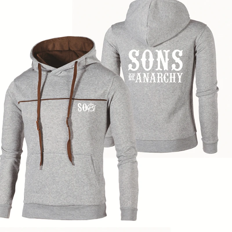 New Spring Autumn Mens Hoodies SOA Sons printing of pullover Fashion casual Sweatshirt SAMCRO Print cotton Men's pullove
New Spring Autumn Mens Hoodies SOA Sons printing of pullover Fashion casual Sweatshirt SAMCRO Print cotton Men's pullove