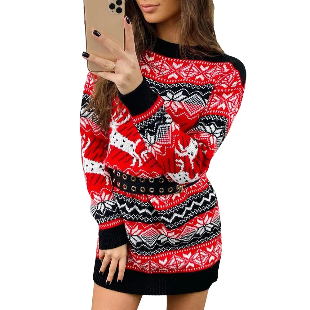 Women Long Sleeve Sweater Dress Women Bodycon Autumn Winter Dress Women O-neck Short Mini Knitted Dresses Sexy Package Hip Dress
Women Long Sleeve Sweater Dress Women Bodycon Autumn Winter Dress Women O-neck Short Mini Knitted Dresses Sexy Package Hip Dress