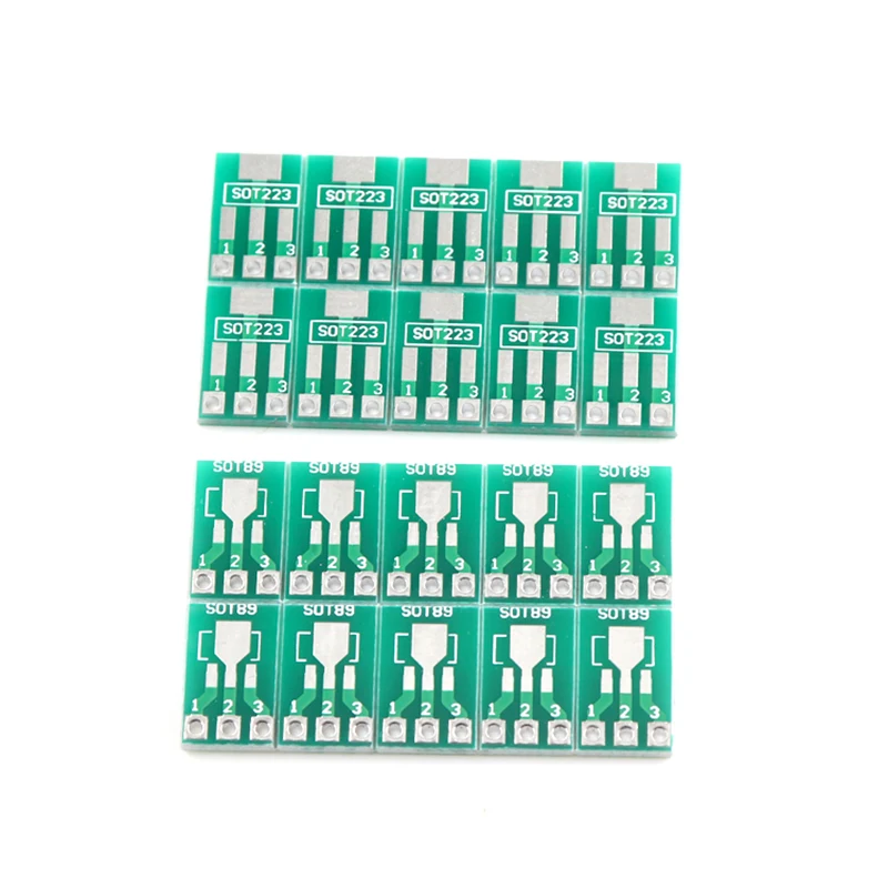 10 шт. SOT89 DIP трансферная плата Pin шаг адаптер|sot223 adapter|keyset |