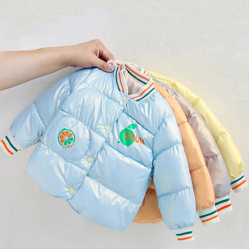 Girls Autumn And Winter Jackets Fashion Casual Cartoon Style Color Matching Down Jacket Boys Clothes 1-5 Years Old
Girls Autumn And Winter Jackets Fashion Casual Cartoon Style Color Matching Down Jacket Boys Clothes 1-5 Years Old
