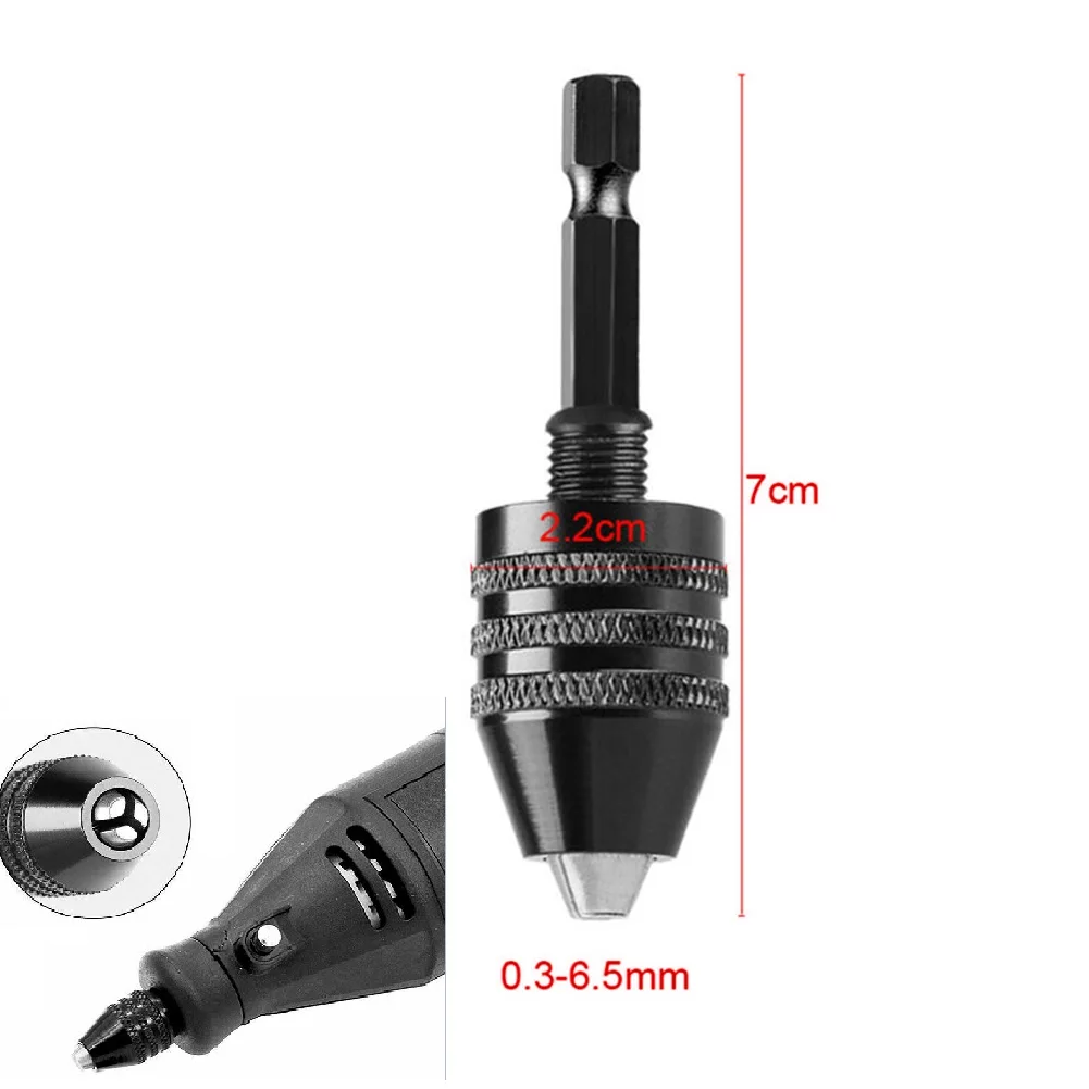 1/4\" Keyless Drill Chuck Conversion Hex Shank Adapter Drill Bit Quick Change Driver Quick-change Hex Shank For Instant Swaps
1/4\" Keyless Drill Chuck Conversion Hex Shank Adapter Drill Bit Quick Change Driver Quick-change Hex Shank For Instant Swaps