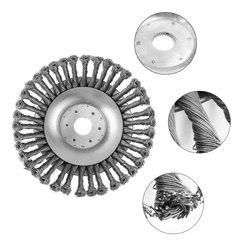 200mm Carbon Steel Wire Break-Proof Rounded Edge Weed Trimmer Edge Head Power Lawn Mower Garden Weed Brush Lawn Mower
200mm Carbon Steel Wire Break-Proof Rounded Edge Weed Trimmer Edge Head Power Lawn Mower Garden Weed Brush Lawn Mower