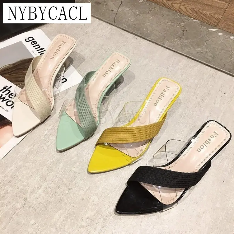 Sexy Queen Gladiator Sandals knit Women Jelly Transparent PVC Sandals Pointed Toe High Heels Party Cross Women Sandals Zapatilla
Sexy Queen Gladiator Sandals knit Women Jelly Transparent PVC Sandals Pointed Toe High Heels Party Cross Women Sandals Zapatilla