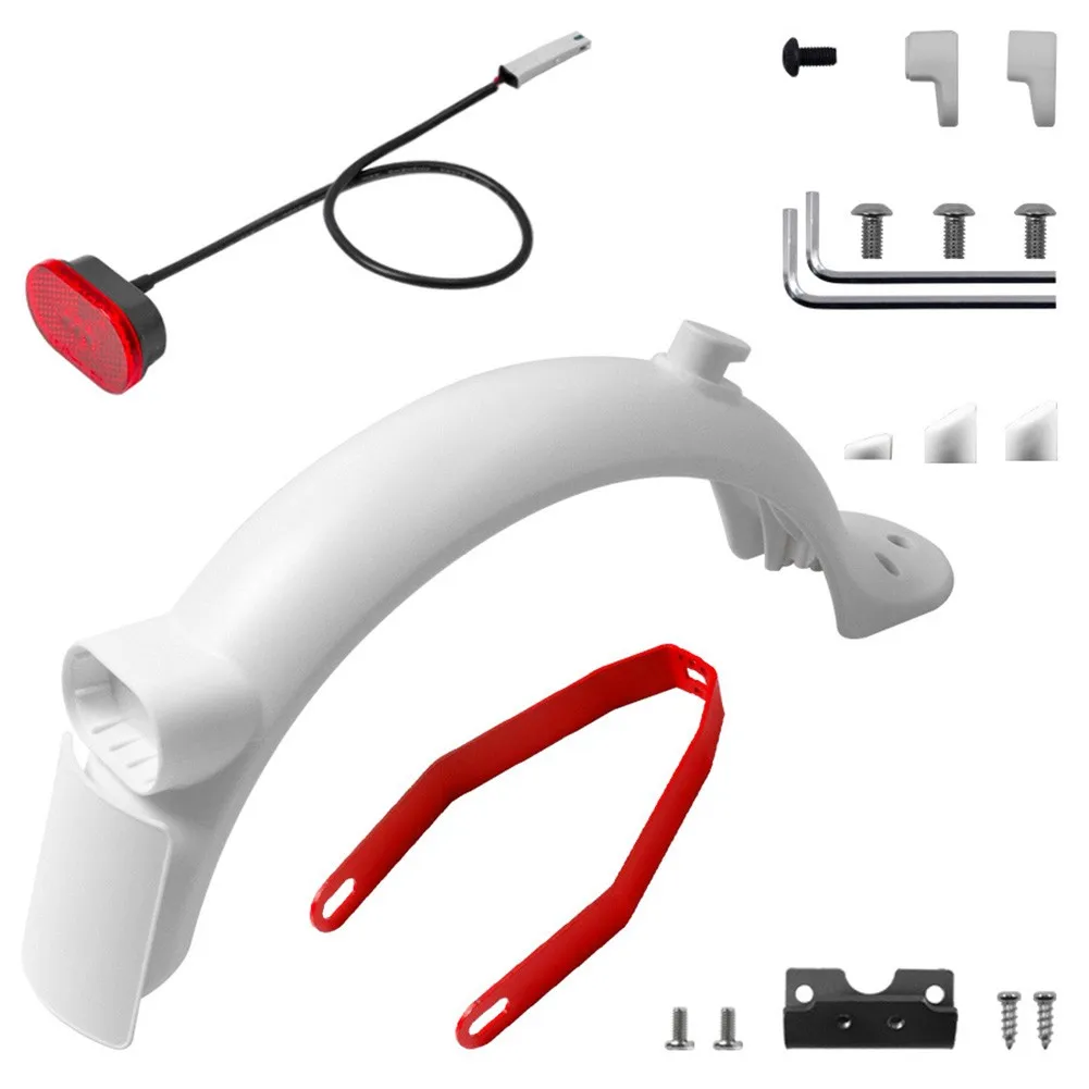 Electric Scooter Rear Fender Mudguard Taillight Bracket Kit For Xiaomi M365/PRO Scooter Tire Splash Fender Mudguard Accessories
Electric Scooter Rear Fender Mudguard Taillight Bracket Kit For Xiaomi M365/PRO Scooter Tire Splash Fender Mudguard Accessories