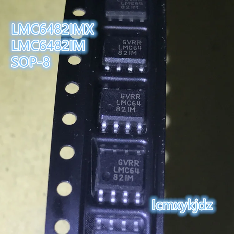 10 шт./лот, LMC6482IM LMC6482IMX LMC6482AIMX LMC6482AIM SOP-8, новый оригинальный продукт, бесплатная доставка, быстрая доставка
10 шт./лот, LMC6482IM LMC6482IMX LMC6482AIMX LMC6482AIM SOP-8, новый оригинальный продукт, бесплатная доставка, быстрая доставка