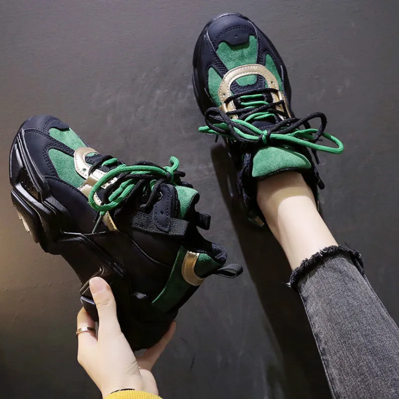 Women's Vulcanized Shoes Winter Warm Fashion Platform Sneakers Comfortable Breathable Women Running Shoes Height Increase Shoes
Women's Vulcanized Shoes Winter Warm Fashion Platform Sneakers Comfortable Breathable Women Running Shoes Height Increase Shoes