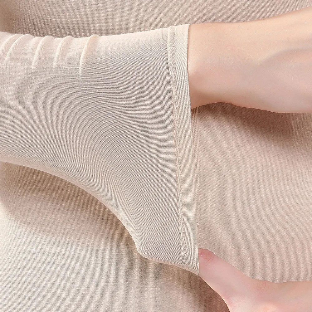 Thin cotton thermal underwear women stretch slim trousers bottoming round neck suit
Thin cotton thermal underwear women stretch slim trousers bottoming round neck suit