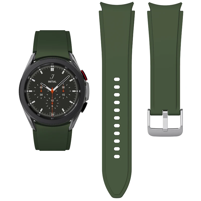 GOOSUU Samsung Galaxy Watch4 20mm Silicone Strap For Huawei Watch GT 2 Pro 2e Strap Active 2 Gear S3 Red Color
GOOSUU Samsung Galaxy Watch4 20mm Silicone Strap For Huawei Watch GT 2 Pro 2e Strap Active 2 Gear S3 Red Color