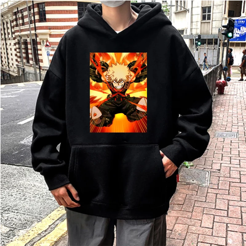 Japanese Anime My Hero Academia Poster Graphic Hoodies Bakugou Katsuki Printed Sweatshirts Unisex Harajuku Cartoon Male Pullover
Japanese Anime My Hero Academia Poster Graphic Hoodies Bakugou Katsuki Printed Sweatshirts Unisex Harajuku Cartoon Male Pullover