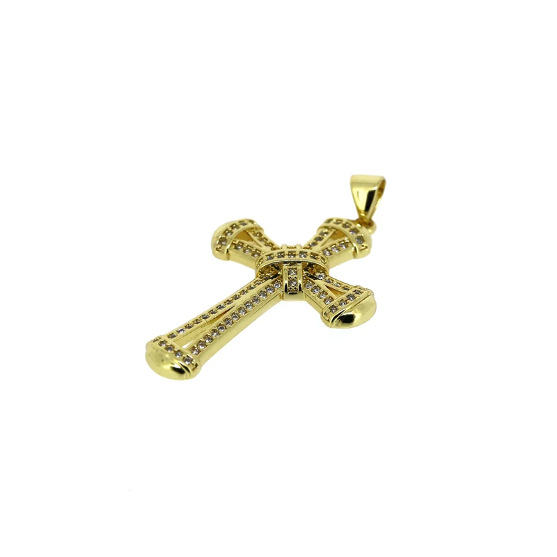 3pcs 2021 New Charm Religious Cross Pave Cubic Zirconia Crystal Gold Pendant For Jewelry Findings DIY Making Necklace Earrings
3pcs 2021 New Charm Religious Cross Pave Cubic Zirconia Crystal Gold Pendant For Jewelry Findings DIY Making Necklace Earrings
