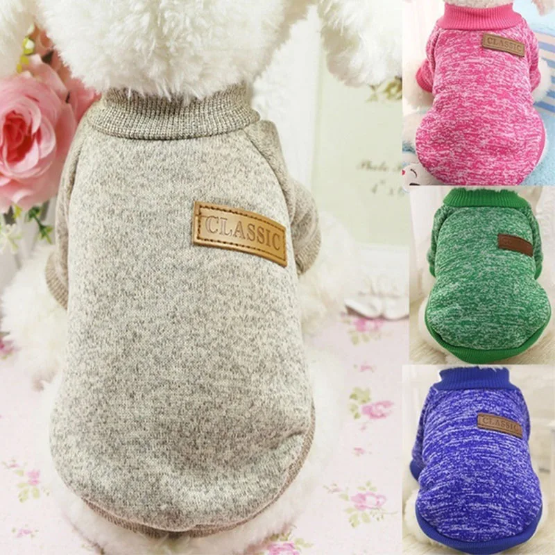 Classic Warm Dog Clothes Puppy Pet Cat Clothes Sweater Jacket Coat Winter Fashion Soft For Small Dogs Chihuahua XS-2XL
Classic Warm Dog Clothes Puppy Pet Cat Clothes Sweater Jacket Coat Winter Fashion Soft For Small Dogs Chihuahua XS-2XL