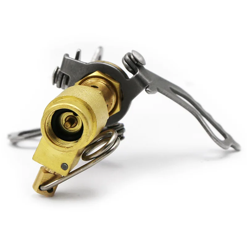Stainless Steel mini portable outdoor camping stove ultra-light integrated stove 85 * 69 mm 
Stainless Steel mini portable outdoor camping stove ultra-light integrated stove 85 * 69 mm