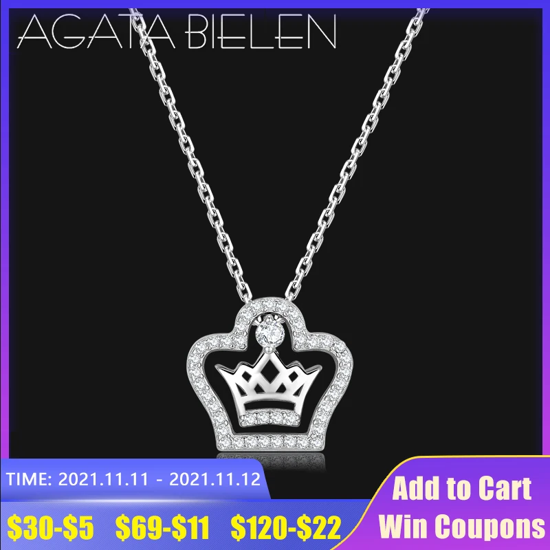 Genuine 925 Sterling Silver Beautiful Queen crown Pendant Real 925 Sterling Silver Necklaces for Women Birthday Gift
Genuine 925 Sterling Silver Beautiful Queen crown Pendant Real 925 Sterling Silver Necklaces for Women Birthday Gift