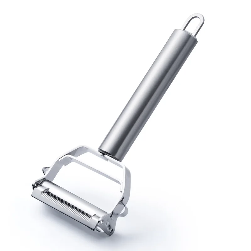 Stainless Steel Multi-function Vegetable Peeler&Julienne Cutter Julienne Peeler Potato Carrot Grater Kitchen Tool 
Stainless Steel Multi-function Vegetable Peeler&Julienne Cutter Julienne Peeler Potato Carrot Grater Kitchen Tool