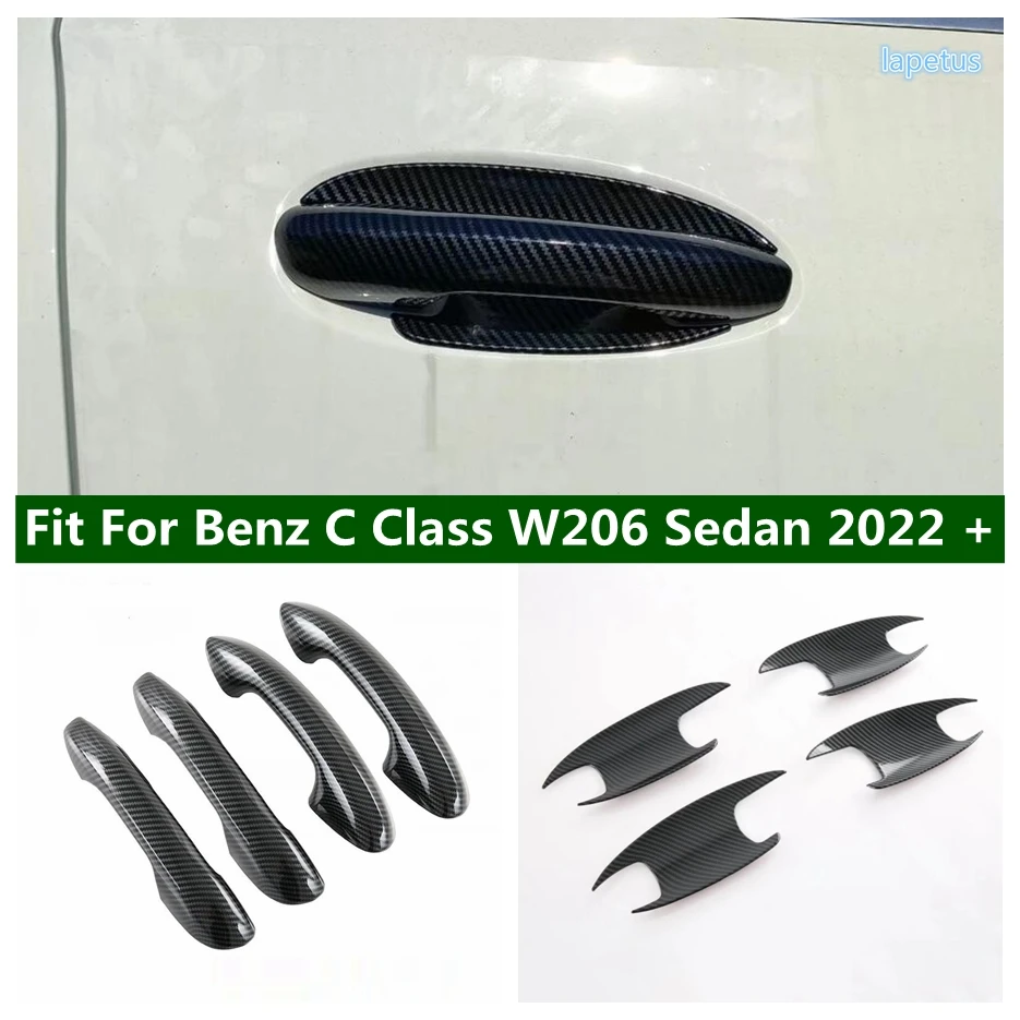 Lapetus Door Handle Decoration Cover Trim Carbon Fiber Fit For Mercedes-Benz C Class W206 Sedan 2022 Chrome External Spare Parts
Lapetus Door Handle Decoration Cover Trim Carbon Fiber Fit For Mercedes-Benz C Class W206 Sedan 2022 Chrome External Spare Parts