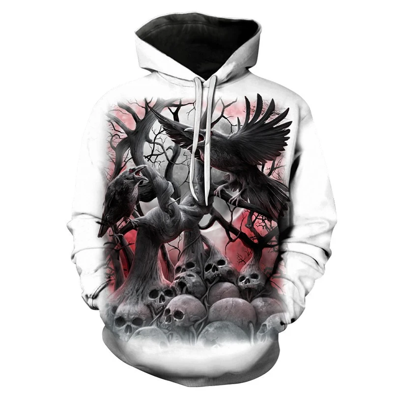 Horror Pattern Men's Hoodies 3d Printing Sweatshirt Skull Theme Hoodie Autumn and Winter Fashion Hooded Pullover 
Horror Pattern Men's Hoodies 3d Printing Sweatshirt Skull Theme Hoodie Autumn and Winter Fashion Hooded Pullover