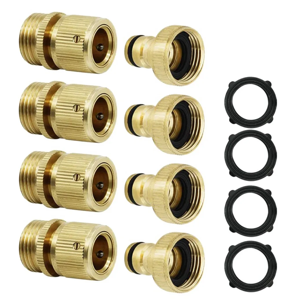 1 Pcs Brass 3/4 Garden Hose Quick Coupling Fittings/6 Points Quick Coupling Garden Water Connectors Hose Fitting Tools
1 Pcs Brass 3/4 Garden Hose Quick Coupling Fittings/6 Points Quick Coupling Garden Water Connectors Hose Fitting Tools