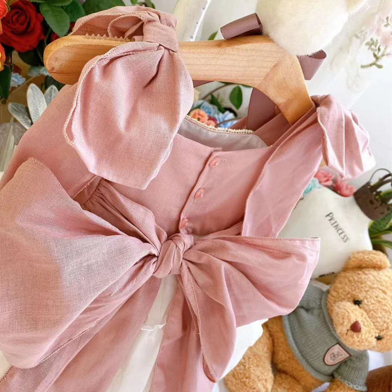 2PCS Baby Girl Vintage Spanish England Turkey Lolita Ball Gown Dress Princess Sleeveless Birthday Party Dress For Baby Girl Cute
2PCS Baby Girl Vintage Spanish England Turkey Lolita Ball Gown Dress Princess Sleeveless Birthday Party Dress For Baby Girl Cute