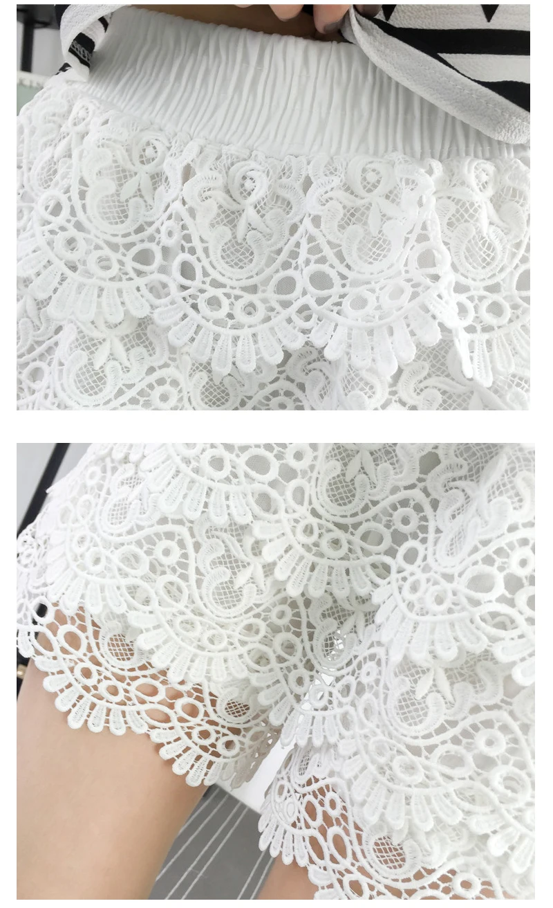Women's Skirts Lace Short Pants Skirt Plus-size Women's Pants 2020 New Summer Wide Leg Pants Hot Shorts Lace White Pants G320
Women's Skirts Lace Short Pants Skirt Plus-size Women's Pants 2020 New Summer Wide Leg Pants Hot Shorts Lace White Pants G320