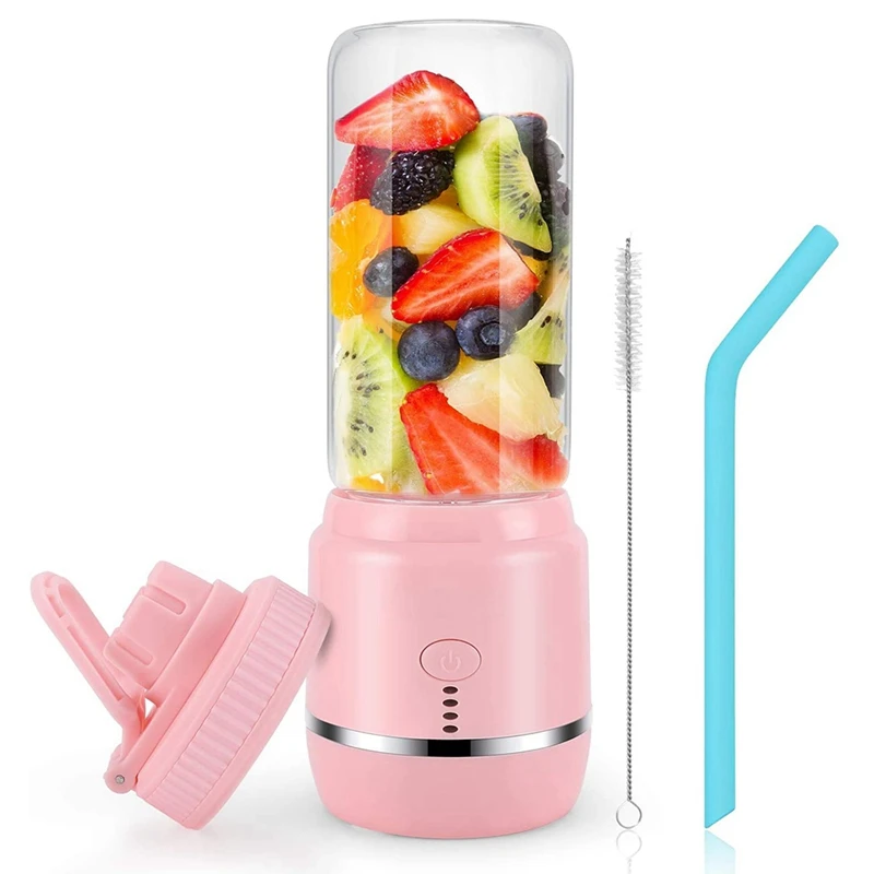 Portable Blender, Personal Blender, Mini Juicer Cup USB Rechargeable and Personal Size Blender Smoothies 400Ml
Portable Blender, Personal Blender, Mini Juicer Cup USB Rechargeable and Personal Size Blender Smoothies 400Ml