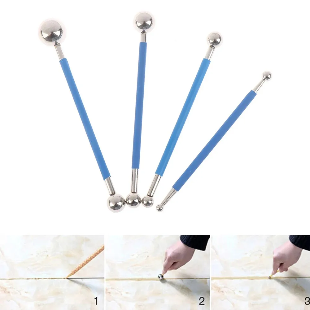Hot 4pcs Double Steel Pressed Ball Tile Grout Tools 8 Sizes Repairing Floor Pressure Seam Stick Home Wall Gap Scraping Hand Tool
Hot 4pcs Double Steel Pressed Ball Tile Grout Tools 8 Sizes Repairing Floor Pressure Seam Stick Home Wall Gap Scraping Hand Tool
