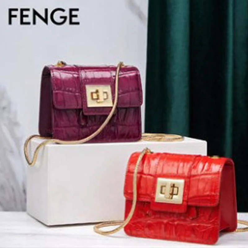 fenge crocodile leather bag female lipstick package tide chain bag fashion Women singles Shoulder women flap chain bag
fenge crocodile leather bag female lipstick package tide chain bag fashion Women singles Shoulder women flap chain bag