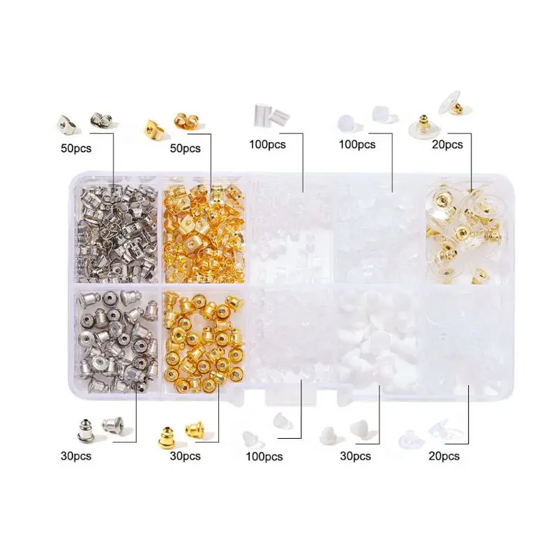 500Pcs10 Стиль силикона металла ассорти безопасный серьги клипсы коробка ювелирных изделий
500Pcs10 Стиль силикона металла ассорти безопасный серьги клипсы коробка ювелирных изделий