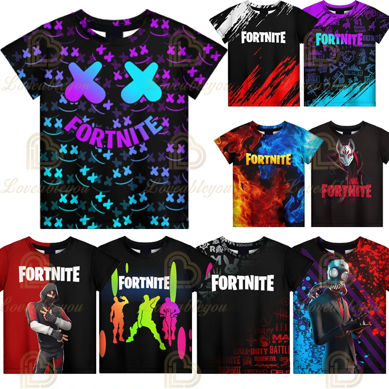 Children 100-160cm Hot Sale Cosplay Summer Boy T-shirt for Toddler Baby Funny Game T Shirts Fashion Girls Boys Birthday Gift
Children 100-160cm Hot Sale Cosplay Summer Boy T-shirt for Toddler Baby Funny Game T Shirts Fashion Girls Boys Birthday Gift