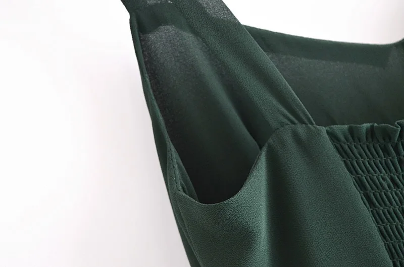2021 Summer Plain Green Color Women Sling Dress Ruffles hem Tie Bow Strap Sleeveless Midi Long Dress Sexy Beach Holiday Vintage
2021 Summer Plain Green Color Women Sling Dress Ruffles hem Tie Bow Strap Sleeveless Midi Long Dress Sexy Beach Holiday Vintage