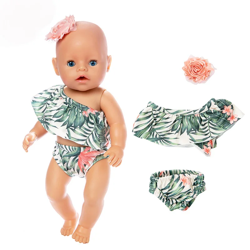 Baby new born Fit 17 inch 43cm Doll Accessories Hot Swim Doll Clothes For Baby Festiival Gift
Baby new born Fit 17 inch 43cm Doll Accessories Hot Swim Doll Clothes For Baby Festiival Gift