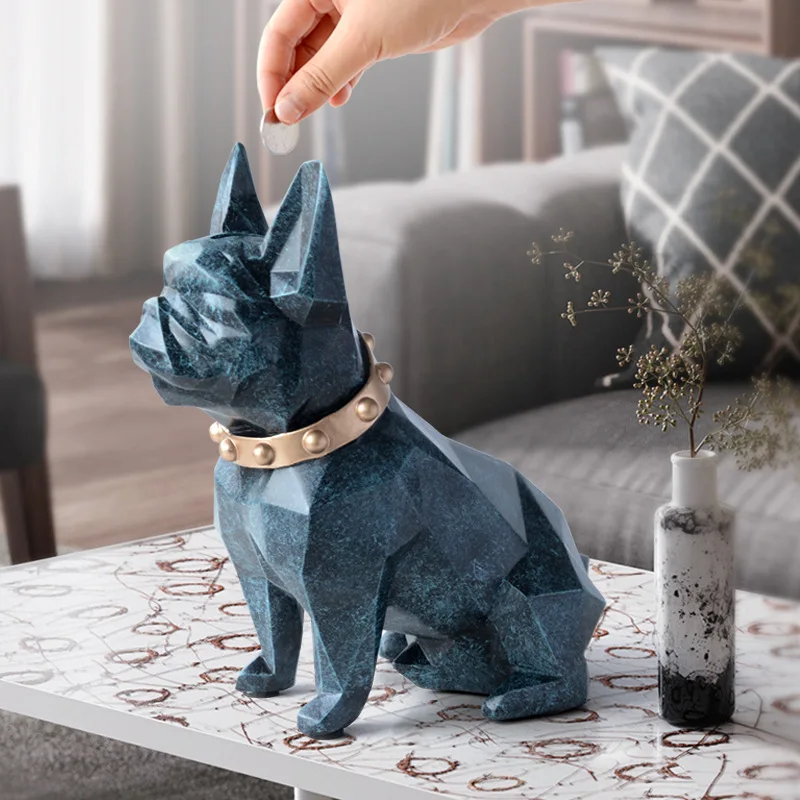 French Bulldog Coin Bank Box Piggy Bank Figurine Home Decorations Coin Storage Box Holder Toy Child Gift Money Box Dog For Kids
French Bulldog Coin Bank Box Piggy Bank Figurine Home Decorations Coin Storage Box Holder Toy Child Gift Money Box Dog For Kids