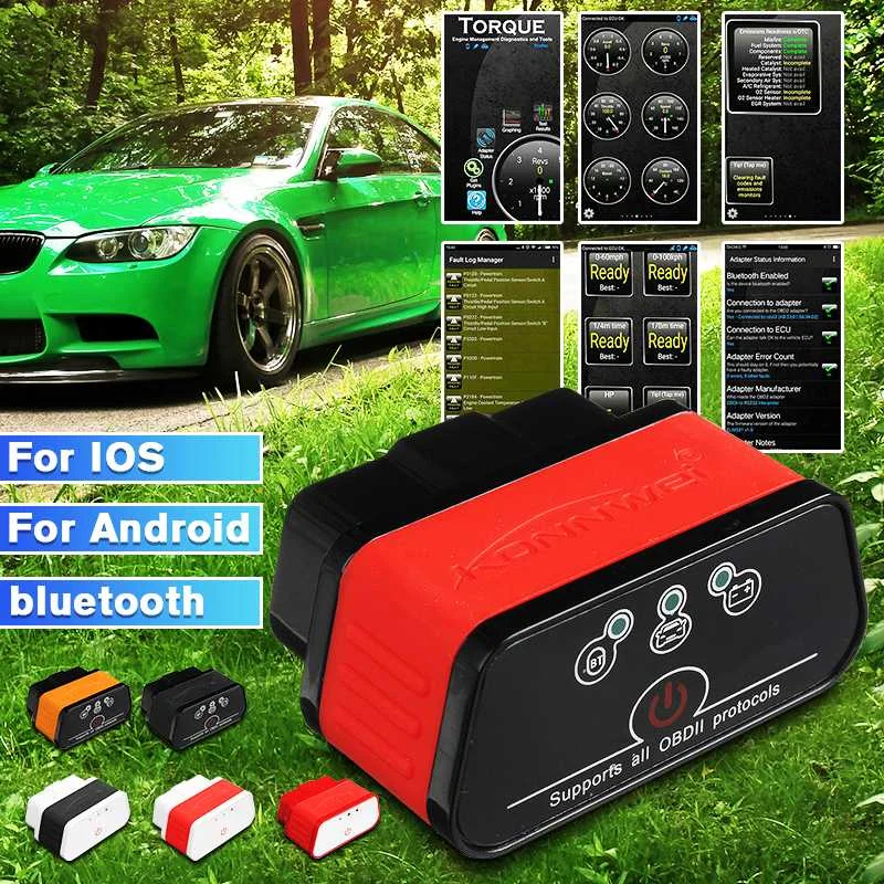 OBD 2 Bluetooth автомобильный универсальный диагностический сканер для проверки двигателя автомобиля инструмент для диагностики интерфейса ада...
OBD 2 Bluetooth автомобильный универсальный диагностический сканер для проверки двигателя автомобиля инструмент для диагностики интерфейса ада...