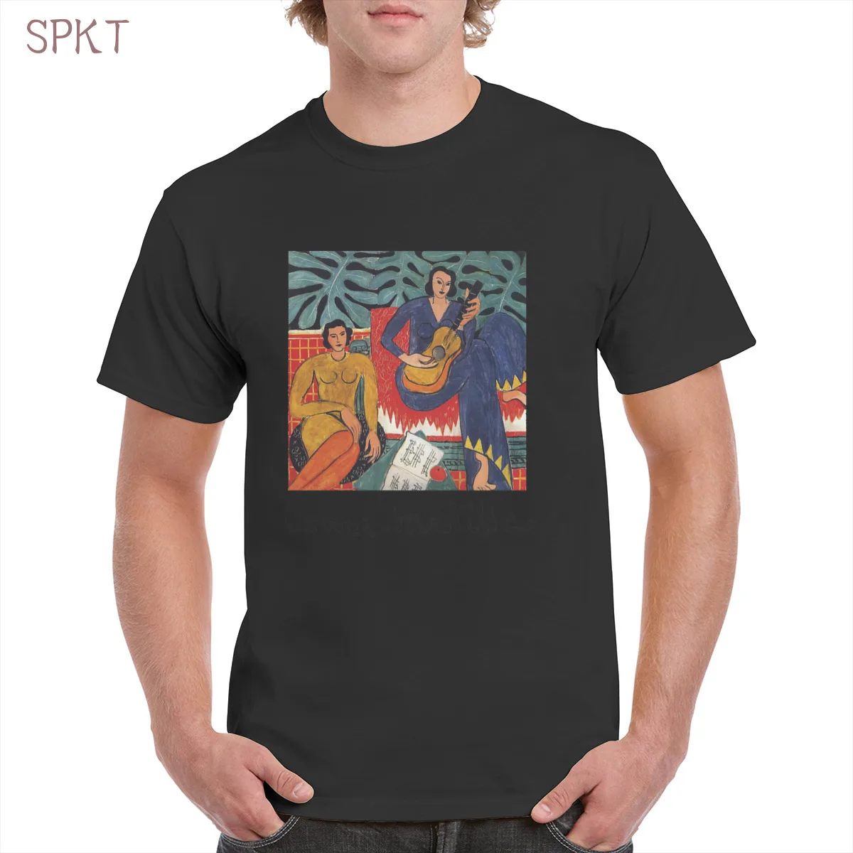Paintings Art Music Matisse Graphic Printed Casual t shirt Top Soft Oversized Cotton Tee Female/Man T-Shirt Aesthetics
Paintings Art Music Matisse Graphic Printed Casual t shirt Top Soft Oversized Cotton Tee Female/Man T-Shirt Aesthetics