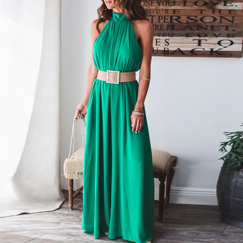 Summer Fashion Sleeveless Women's Jumpsuit Sexy Backless Hollow Out Lady Playsuit Romper Elegant Wide Leg Solid Party Jumpsuits
Summer Fashion Sleeveless Women's Jumpsuit Sexy Backless Hollow Out Lady Playsuit Romper Elegant Wide Leg Solid Party Jumpsuits