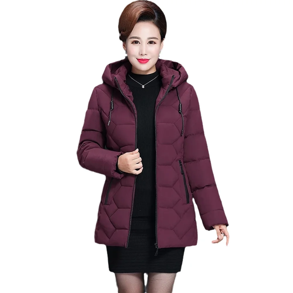 Warm Winter Coat For Women Hooded Puffer Jacket Women Solid Female Parkas Thick Slim Ladies Jackets With Pockets Coats
Warm Winter Coat For Women Hooded Puffer Jacket Women Solid Female Parkas Thick Slim Ladies Jackets With Pockets Coats
