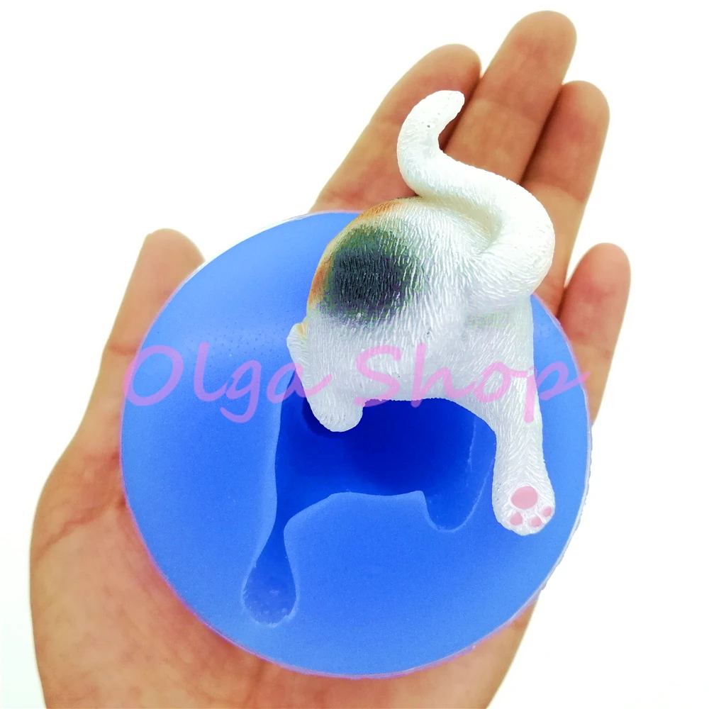 DYL926 58 0 мм x 33 2 3D силиконовая форма с кошачьими ягодицами украшение для торта из