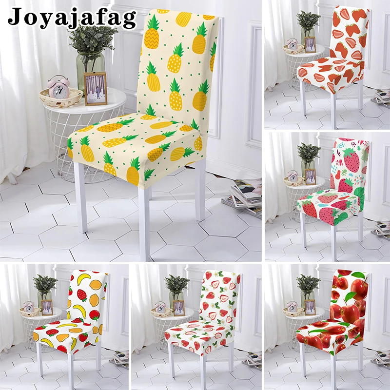 Strawberry Pineapple Stretch Chair Cover Spandex Elastic Fruit Printed Kitchen Seat Case Covers For Wedding Hotel Banquet
Strawberry Pineapple Stretch Chair Cover Spandex Elastic Fruit Printed Kitchen Seat Case Covers For Wedding Hotel Banquet