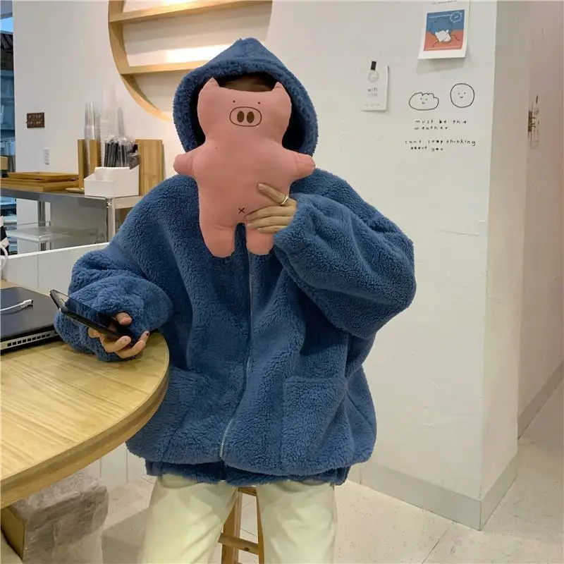 Fall / winter 2020 elegant artificial fur hat women's coat warm zipper Fur Jacket Women's Plush coat loose pocket Teddy coat
Fall / winter 2020 elegant artificial fur hat women's coat warm zipper Fur Jacket Women's Plush coat loose pocket Teddy coat